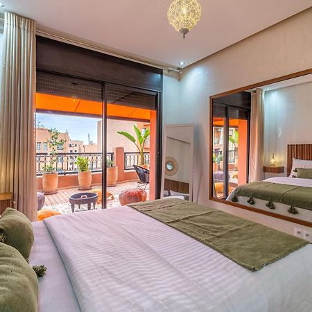 L'Atlas - Appartement Authentique A Gueliz Маракеш Екстериор снимка