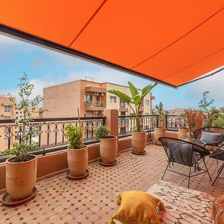 L'Atlas - Appartement Authentique A Gueliz Маракеш Екстериор снимка